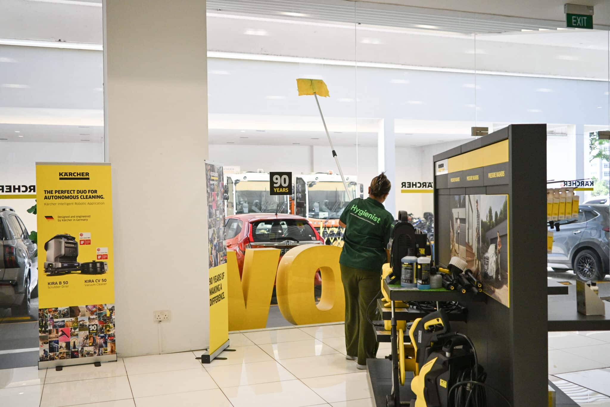 Karcher cleaning